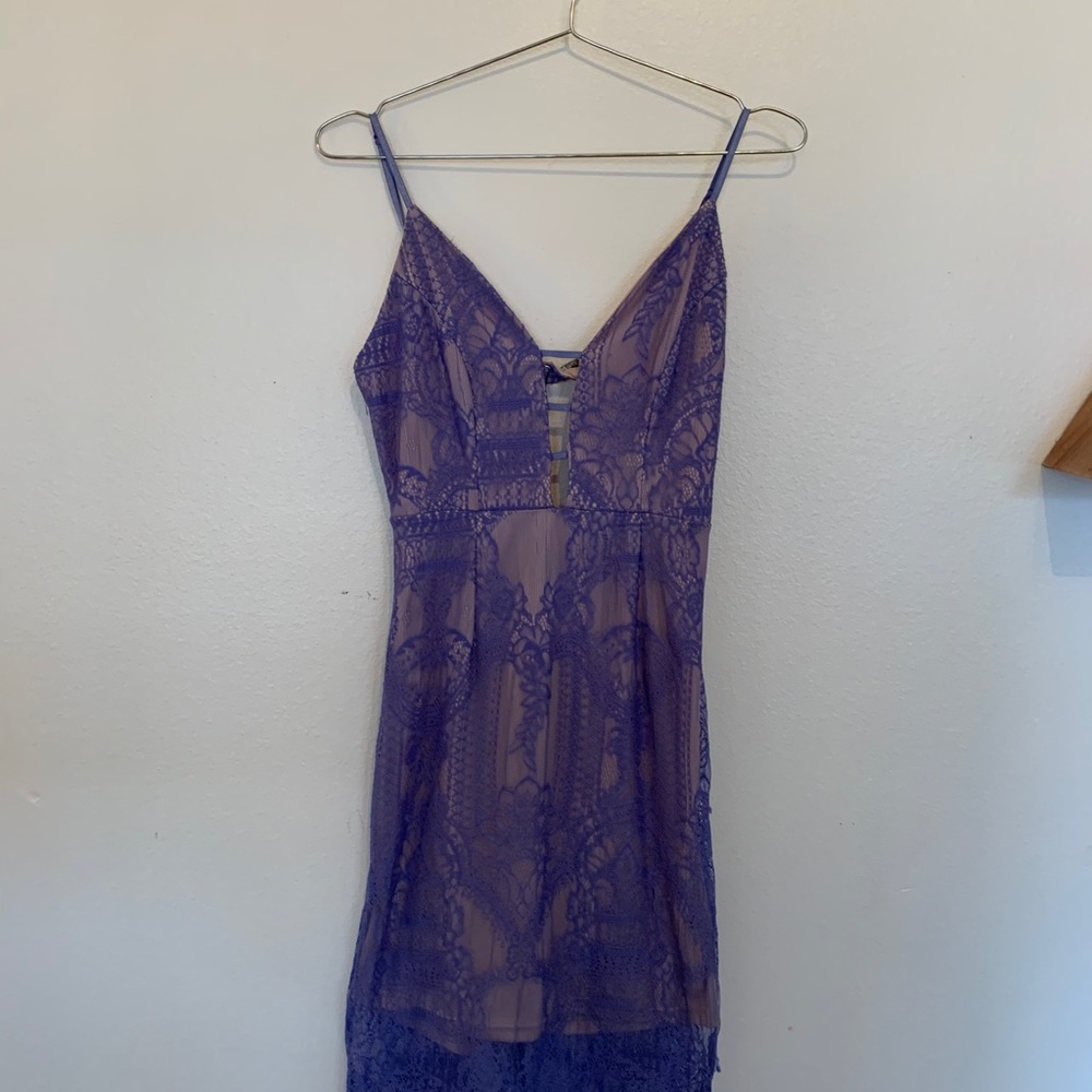 Purple dress